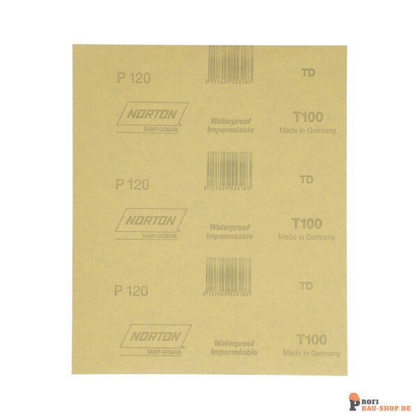 nortonschleifmittel/NORTON_schleifmittel_77696081103 Standard Sheets Norton T100 230.00x280 Grit 120_138780